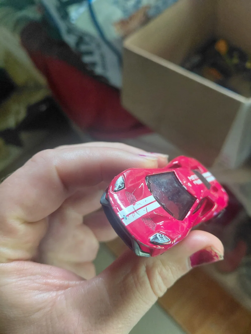 2017 Hot Wheels Ford GT die-cast car.